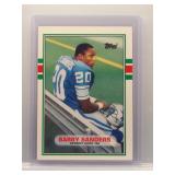 Barry Sanders RC 1989 Topps Traded