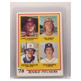 Jack Morris 1978 rookie pitchers