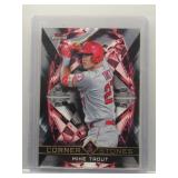 Mike Trout 2018 Topps Finest cornerstones