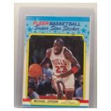 Michael Jordan 88-89 Fleer Sticker