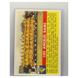 Rams Tm Card 1956 Topps Van Brocklin