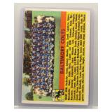 Colts Tm Card 1956 Topps Ameche/Berry