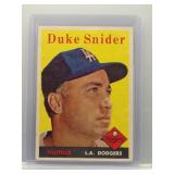 Duke Snider 1958 Topps