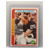 Fred Biletnikoff 1978 Topps