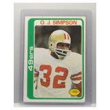 O.J. Simpson 1978 Topps