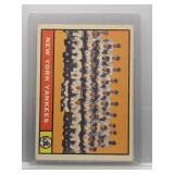 Yankees Tm Card 1961 Topps Mantle/Maris