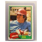 Pete Rose 1981 Topps
