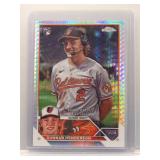 Gunnar Henderson 2023 TCU prism ref RC