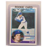 Ryne Sandberg 1983 Topps RC
