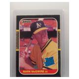 Mark McGwire 1987 Donruss RC
