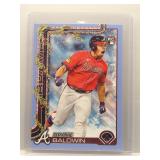 Drake Baldwin 2025 Topps Holiday light blue...