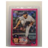 Gerrit Cole 2023 Topps Chrome magenta 228/399