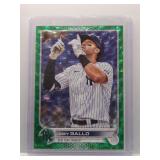 Joey Gallo 2022 Topps green foil 163/499