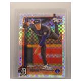 Tarik Skubal 2025 Topps Chrome x-fractor