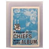 Chiefs Album 1969 Topps