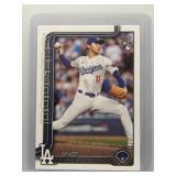 Roki Sasaki 2025 Topps RC