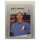 Randy Johnson 1989 Fleer Rookie