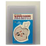 Patriots Sticker 1982 Fleer