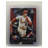 Nolan Gorman 2023 Bowman Platinum RC