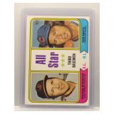 Robinson/Santo 1974 Topps AS