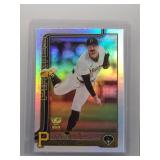 Paul Skenes 2025 Topps foilboard