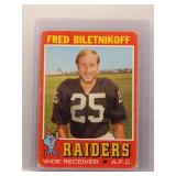 Fred Biletnikoff 1971 Topps