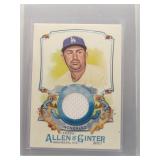 Adrian Gonzalez 2017 Allen & Ginter relic