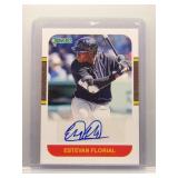 Estevan Floral 2021 Donruss auto