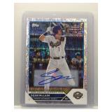 Sean McLain 2023 Topps pro debut sparkle foil auto