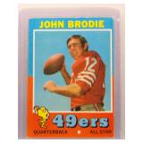 John Brodie 1971 Topps
