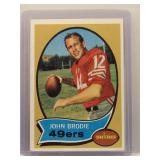 John Brodie 1970 Topps