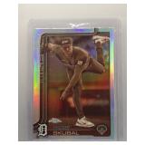 Tarik Skubal 2025 Topps Chrome Sepia