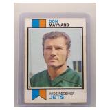 Don Maynard 1973 Topps