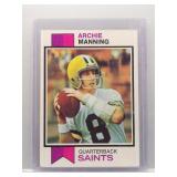 Archie Manning 1973 Topps