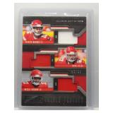 Mahomes/Kelce/Hardman 2019 Playbook Triple Threats