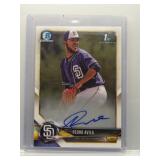 Pedro Avila 2018 Bowman Chrome 1st auto