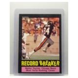 Walter Payton 1985 Topps Record Breaker