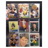 Brett Favre 9 Card Lot