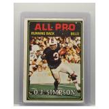 O.J. Simpson 1974 Topps