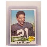Cliff Branch RC 1975 Topps
