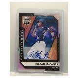 Jordan McCants 2021 Panini Elite extra auto