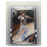 Chadwick Tromp 2021 Topps Chrome auto RC
