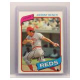 Johnny Bench 1980 Topps
