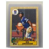 Bo Jackson 1987 Topps future stars Rookie