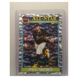 Paul Skenes 2026 Topps silver crackle foil