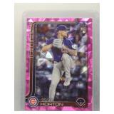 Cade Horton 2025 Topps update pink diamante...