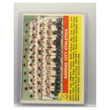 K C Athletics Tm 1956 Topps