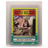 Walter Payton 1986 Topps Record Breaker