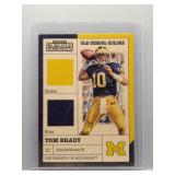 Tom Brady 2017 Contenders Old School Colors