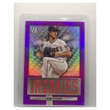 Joe Ryan 2022 Bowman Platinum purple 112/250